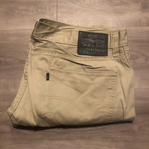Levi’s 511 36x30 khaki tan jeans